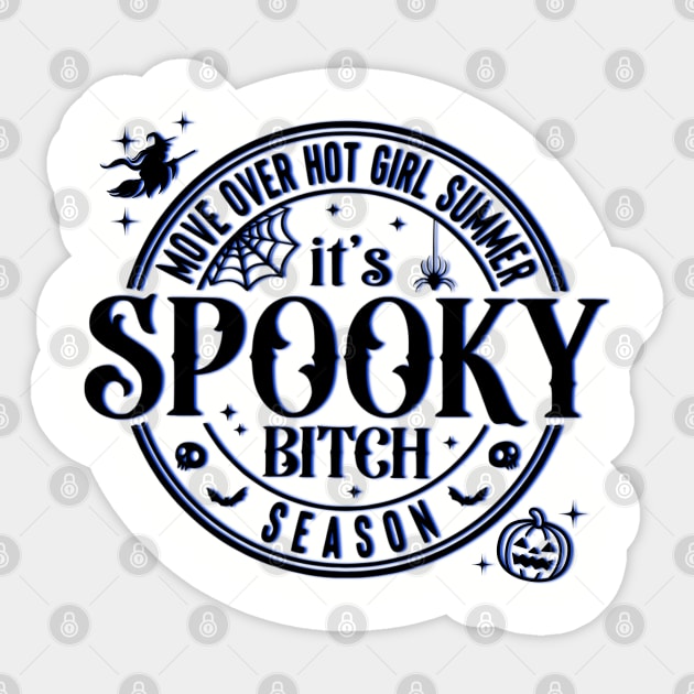 Spooky season is here! Sticker by Dizzy Lizzy Dreamin